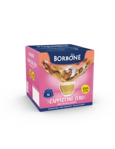 16 Capsule Borbone CAPPUCCINO ZERO Per Bevanda Al Gusto...