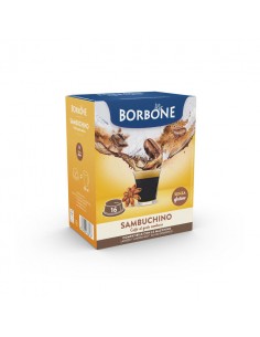 16 capsule Borbone Modo Mio al gusto di SAMBUCA