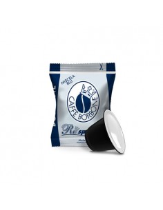 100 Capsule Caffe' Borbone Respresso Miscela Blu...