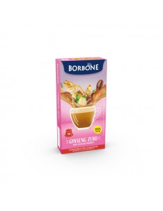 10 Capsule Borbone Per Bevanda Solubile GINSENG ZERO...