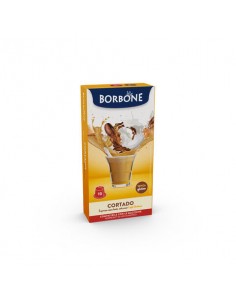 10 Capsule Borbone Per Bevanda Solubile CORTADO Al Gusto...