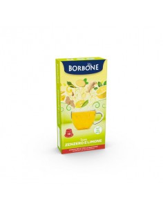 10 Capsule Borbone Per TISANA ZENZERO E LIMONE Nespresso