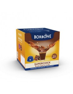 16 Capsule Borbone SUPERCIOK Per Bevanda Solubile Al...